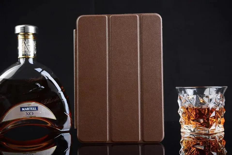 Online Funda inteligente magnética original oficial de cuero 11 delgada para iPad Air 2 funda para Apple iPad air 2