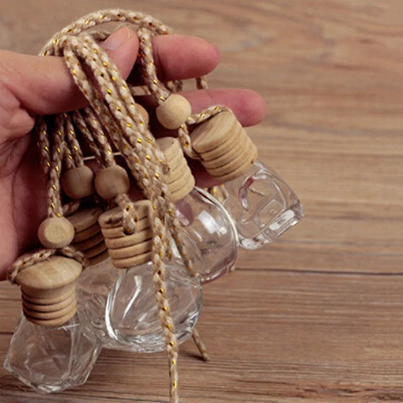 الزجاج واضحة إعادة الملء سيارة العطر ملطف جو ذو عطر زجاجة معلقة سيارة العطور الزجاجات الفارغة الزجاج واضحة إعادة الملء سيارة العطر ملطف جو ذو عطر زجاجة معلقة سيارة العطور الزجاجات الفارغة