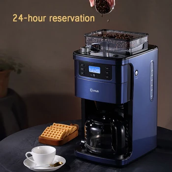 

Fully Automatic Coffee Machine Maker Grinder American Italian WIFI Remote Control High Capacity Three-speed Adjustment