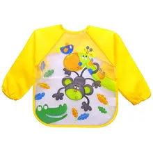 Водонепроницаемый мальчик девочка дети отрыжка Еда мультфильм фартуки нагрудник слюны бандана нагрудники для малышей доказательство воды