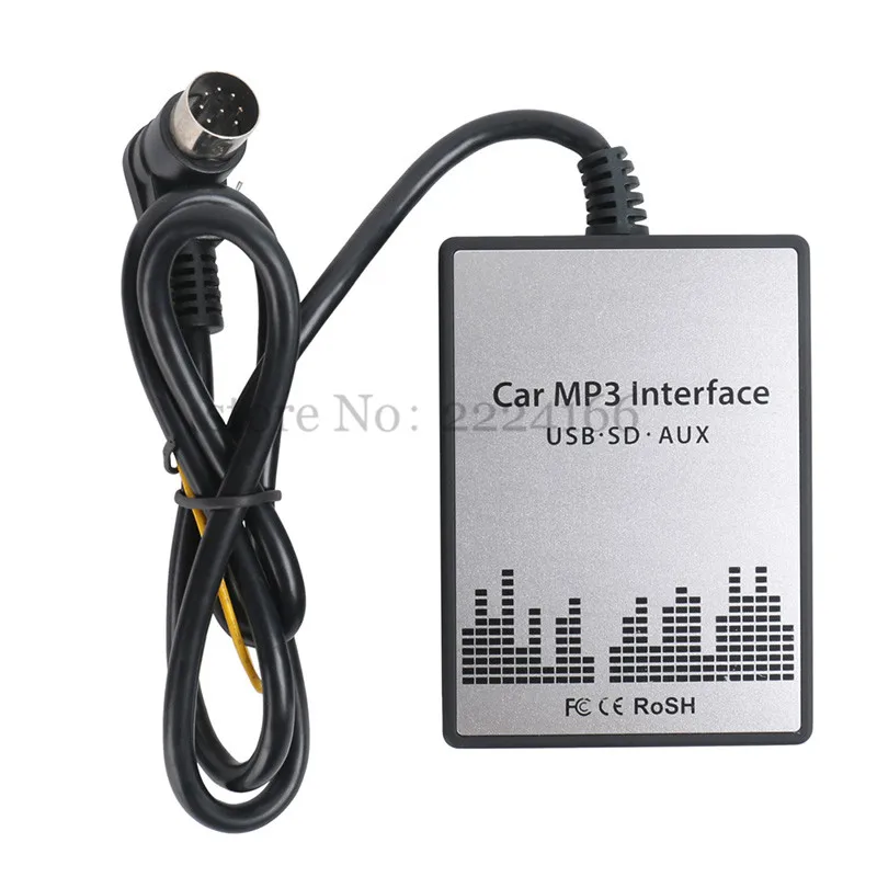 SITAILE USB SD AUX автомобильный MP3 музыкальный плеер адаптер для Volvo hu-серия C70 S40/60/80 V70 XC70 Интерфейс простой Установка