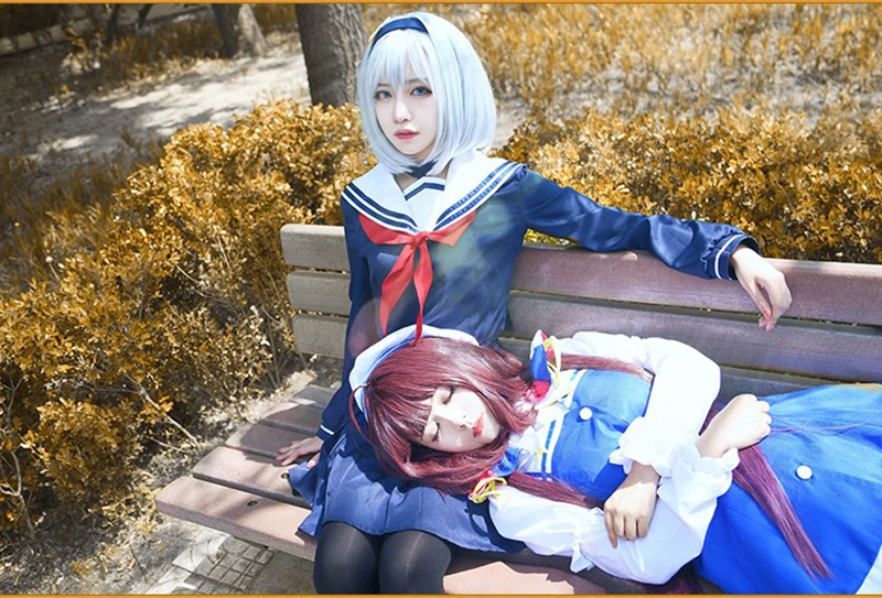 Аниме Ryuuou no Oshigoto Sora Ginko Косплей Костюм Рио никогда не работает! Школьная форма
