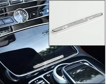 

Car Cup Holder Cover Trim For Mercedes Benz C Class GLC 2016 2017 Car Interior Accessory