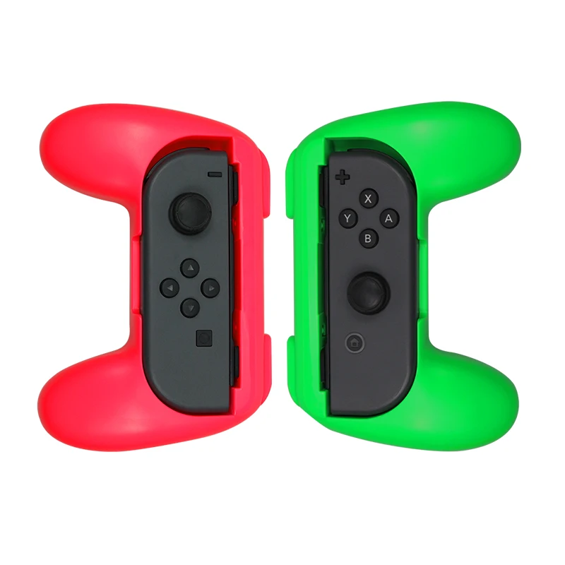 For switch 2pieces/set Controller Grips Joy-Con Case For Nintend Switch Joy Con Handle NS N-Switch Game Console Accessories