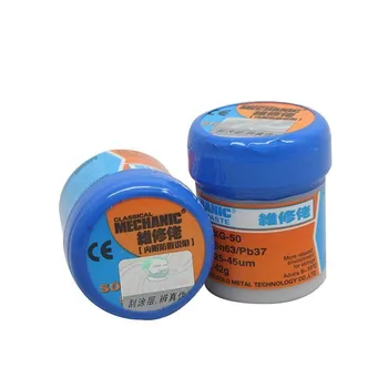 

MECHANIC XG50 Liquid Solder Paste 42g SN63/Pb37 BGA flux for reballing machine