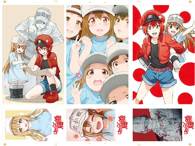 Hataraku Saibou Red Blood Cell Costumes Cells At Work Anime Cosplay