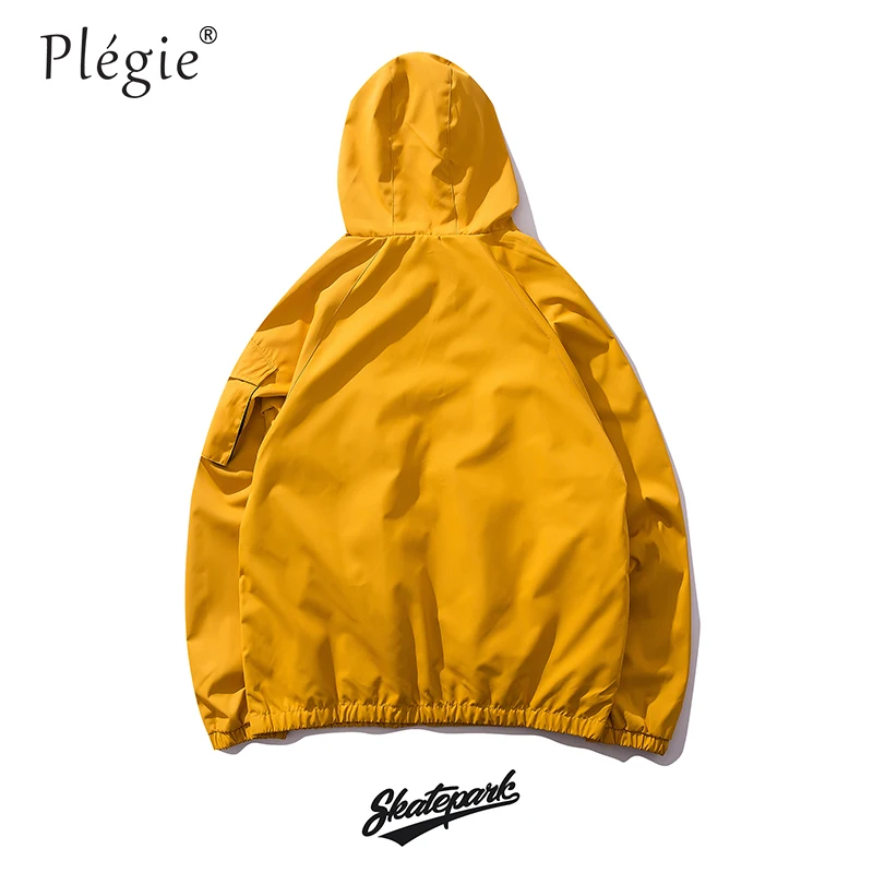 Harajuku Unisex Jacket Men Hip Hop Streetwear Hooded Jacket Windbreaker Spring 2019 Solid Color Track Jacket Coat Hoodies Harajuku Unisex Jacket Men Hip Hop Streetwear Hooded Jacket Windbreaker Spring 2019 Solid Color Track Jacket Coat Hoodies