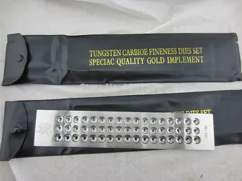 

gold silver metal wire Round Tungsten carbide drawplate, size0.26-4.10mm.52 holes, hole size 0.26-2.20, Jewelry Drawplates