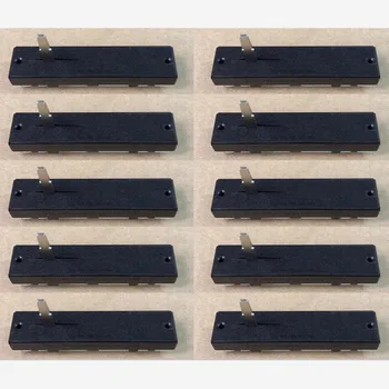 

10 pcs bwq for ALPHA 72MM 72.2 mm RA45D2F-211 straight rail sliding potentiometer B20KX2 switch