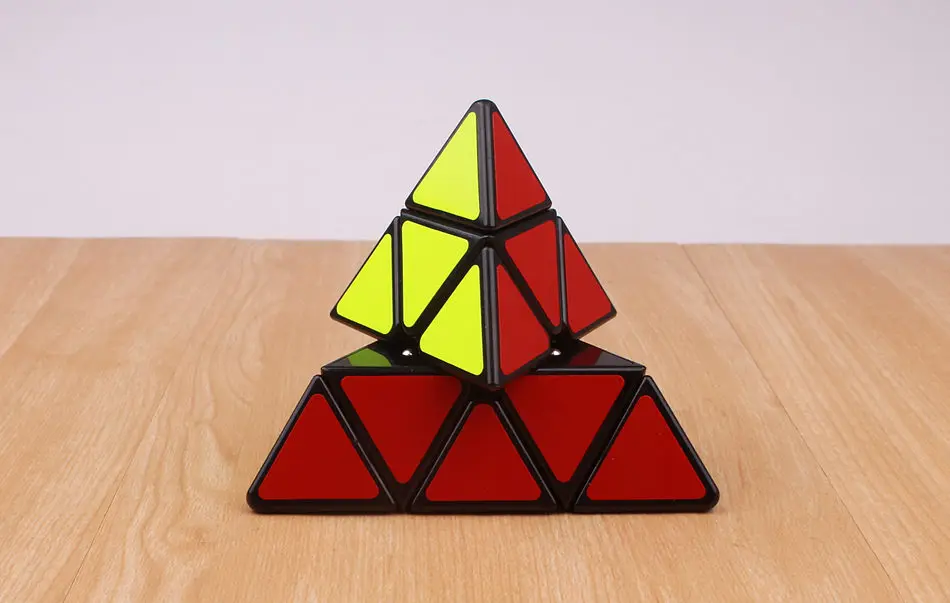 Shengshou chuanqi pyramidcube волшебный скоростной Куб Профессиональная головоломка Пирамида cubo magico развивающая игрушка для детей