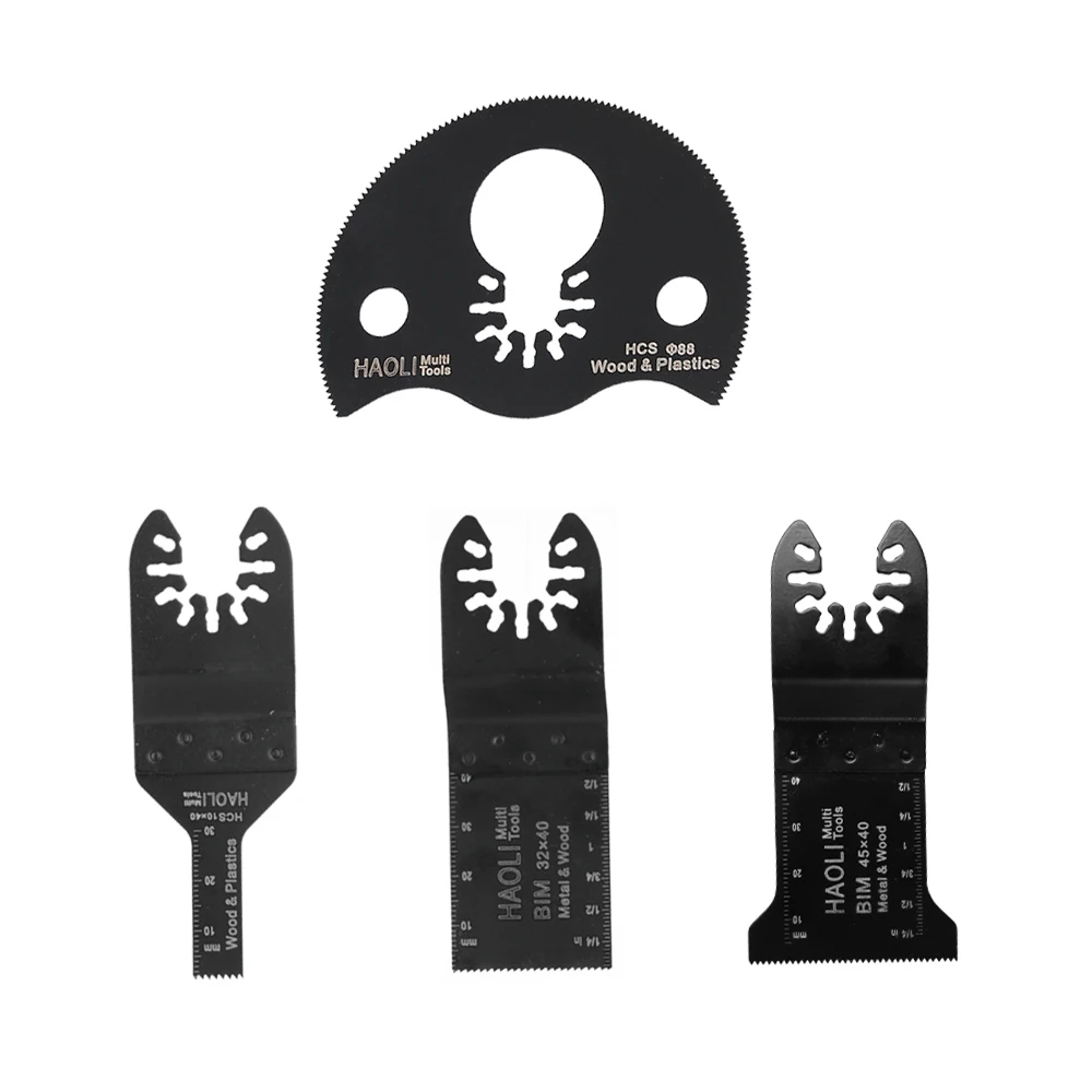 4 pcs quick change oscillating multi font b tool b font saw blade accessories good price