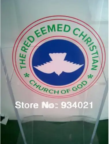 Pulpit furniture Contemporary Acrylic Church Podiums conference lectern podium Workshop Series