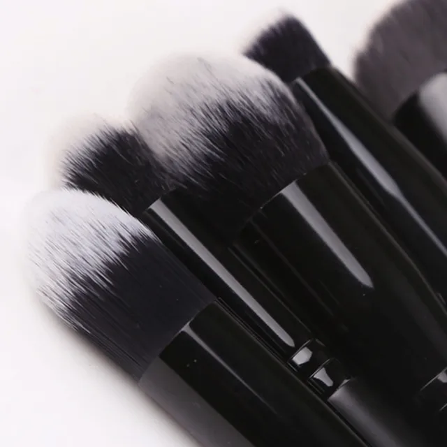 ZOREYA Black Makeup Brushes Set Eye Face Cosmetic Foundation Powder Blush Eyeshadow Kabuki Blending Make up Brush Beauty Tool 3