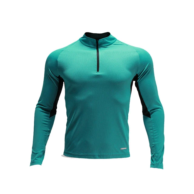 Парные наборы для бега, мужская спортивная одежда, быстросохнущие спортивные костюмы, дышащая футболка с длинным рукавом+ штаны, одежда для фитнеса, тренажерного зала - Цвет: Green T-shirt