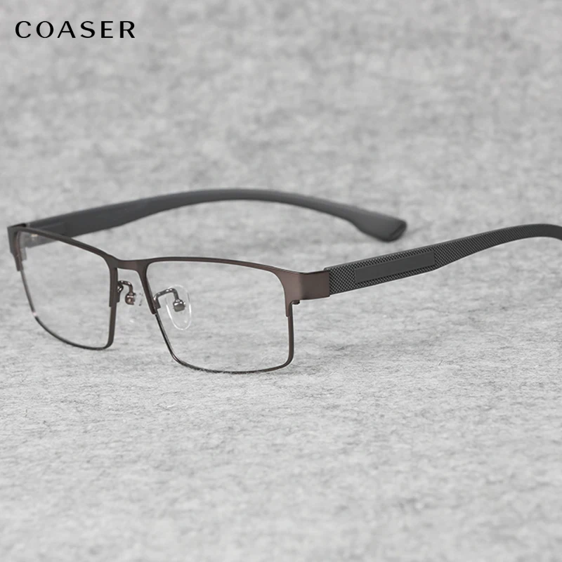 

New Arrival Men Business Spectacle Frame Eyeglasses Computer Prescription Optical For Male Eyewear Clear Lens Eye Glasses Frame