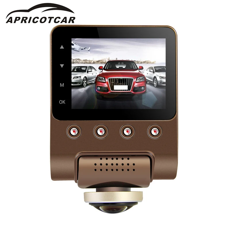 

360 Degree Panoramic Driving Recorder Hidden High-definition Night Vision Wide-angle Parking Monitoring with WIFI Infrared Light