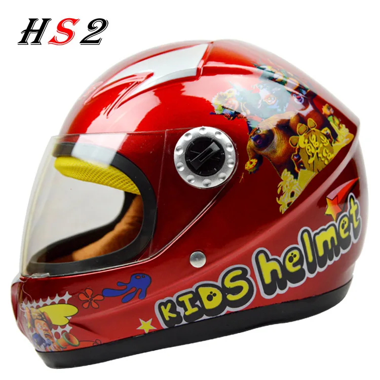 HS2 kids helmet children motorcycle helmet children full face helmet