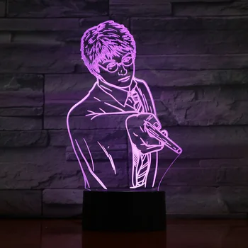

3d light fixtures LED Night Light BULBING Optical Illusion USB Desk Table Lamp Transparent Acrylic Lampara decoration Luminaria