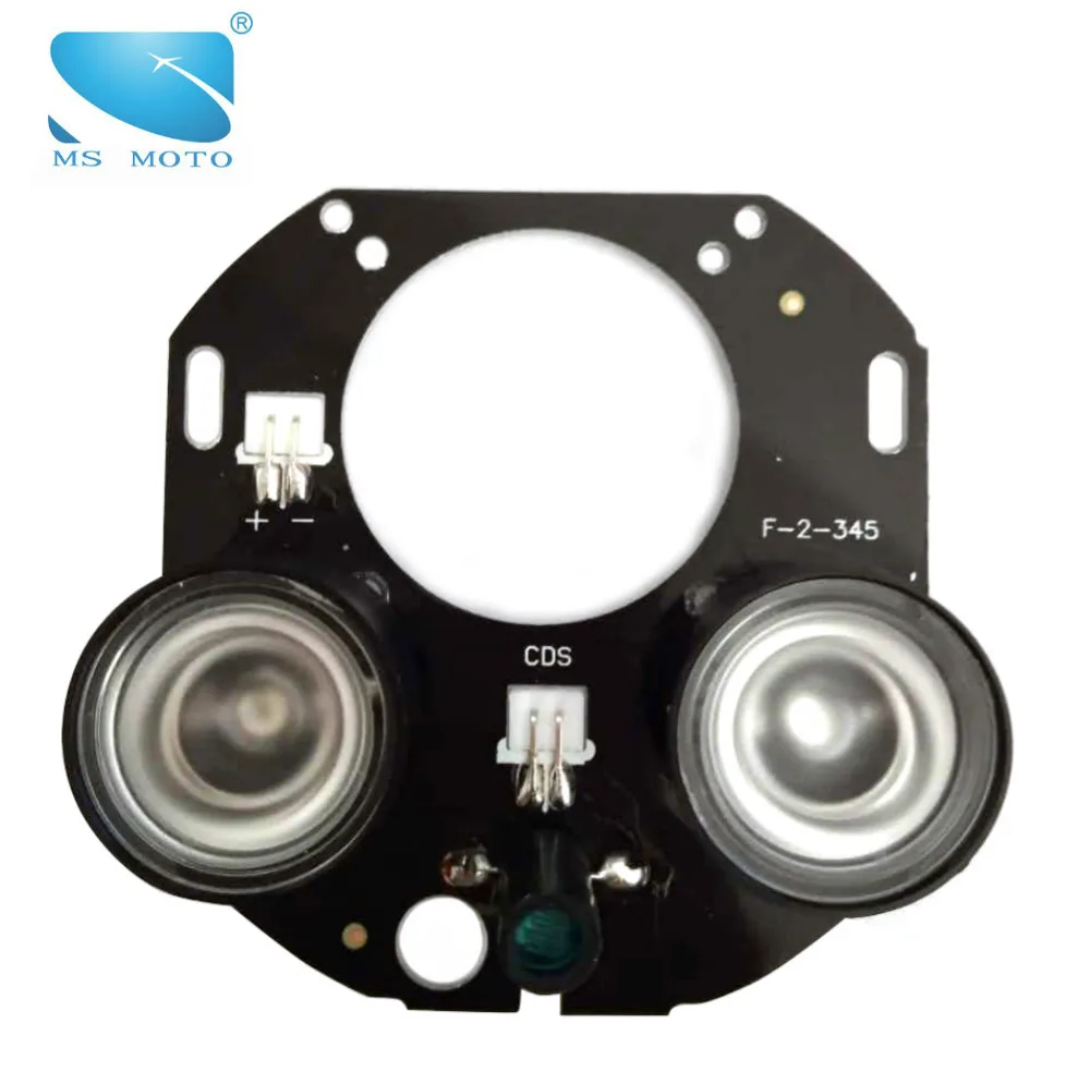

Infrared Light Board CCTV Infrared Light Board IR LED Array Board 2pcs 42mil Array IR LED For DAHUA Dome CCTV Security IP Camera