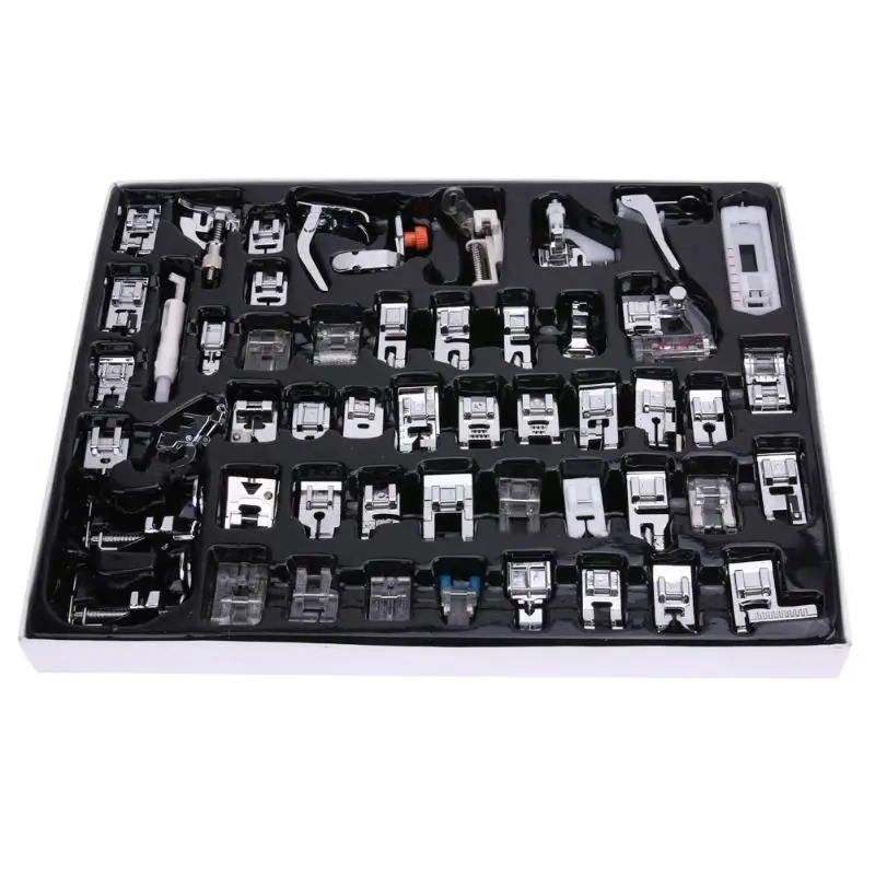 

52pcs Home/Domestic Sewing Machine Feet Presser Sewing Machine Foot Sewing Accessories&Prop Kits For Brother Singer Janome