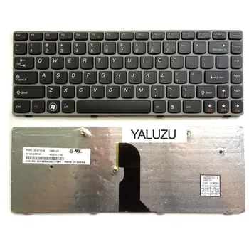 

YALUZU US Grey New English Replace laptop keyboard For Lenovo Z460 Z460A Z465 z465