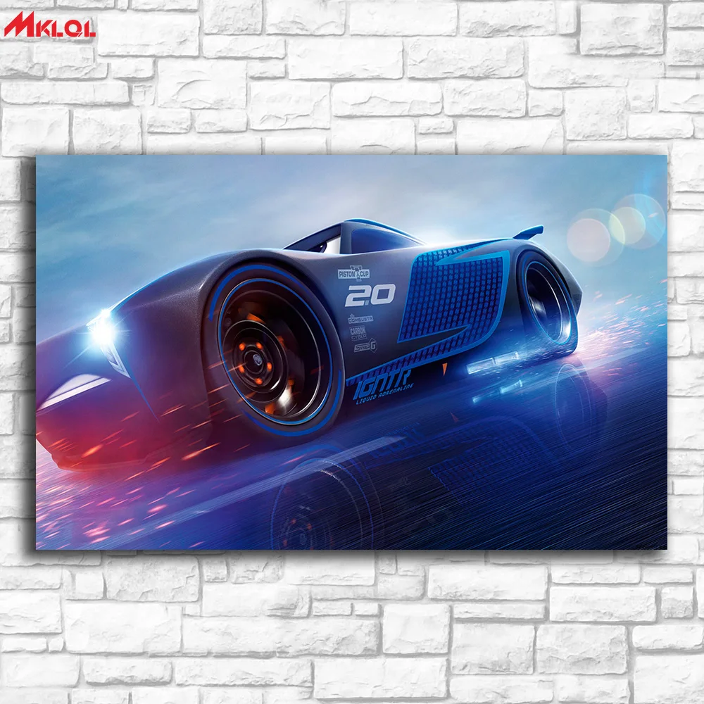 Billig Druck wandbild Jackson Storm Autos 3 2017 Wohnkultur Auf Leinwand Moderne Wandkunst Leinwanddruck Poster Leinwand Malerei