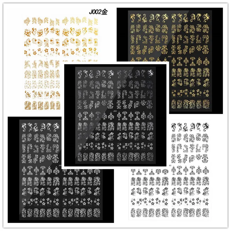 

108pcs Paper 2cm Flower 3D Nail Art Stickers Remove 5 Styles Dropshiping Beautiful Nails Decals Decorations Arts Designs #NL107