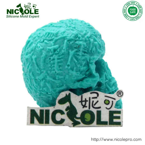 

Skull Shape Silicone Soap Mold Candle Craft Clay DIY Fondant Chocolate Mould