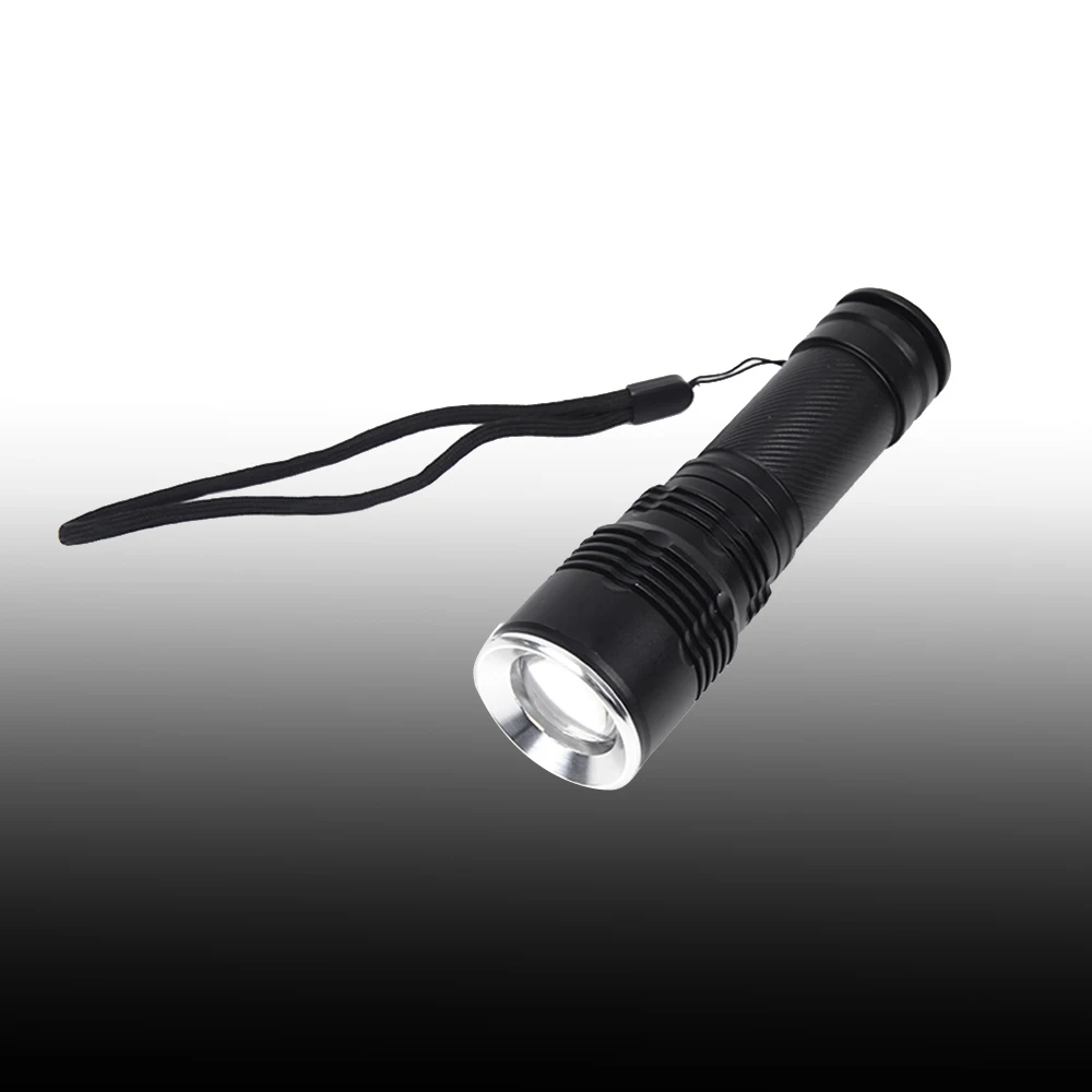 Telescopic Zoom Flashlight Powerful Light Camping Hunting Cycling