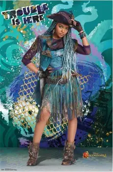 

DESCENDANTS 2 - UMA MOVIE SILK POSTER Decorative painting 24x36inch