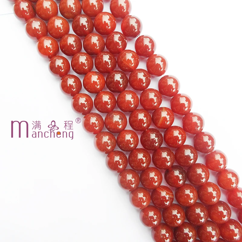 PROD 4000852515681 Free shipping 12MM Natural Red agate Onyx carnelian
beads stone Accessories Diy women necklace bracelet Making(30-32 beads)