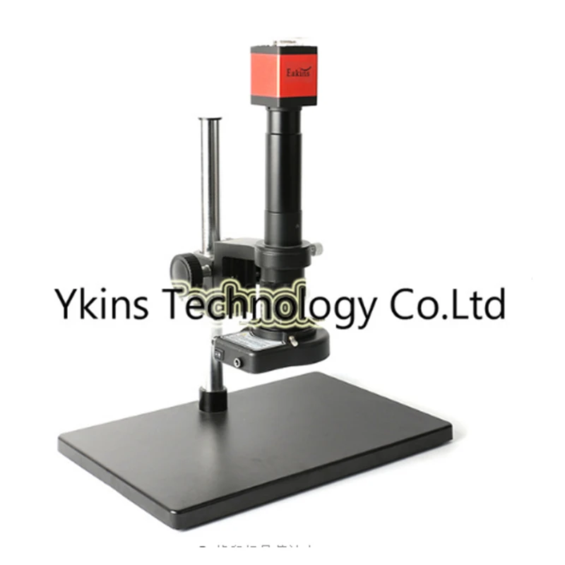 

1080P 60F / S HDMI VGA Digital Microscope Camera Combination + Large Stand + 180X / 300X C-MOUNT Lens + 56 LED Lights