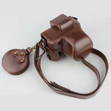 Высокое качество pu кожаный чехол сумка для камеры чехол для Canon EOS M50 M 50 с отверстием батареи