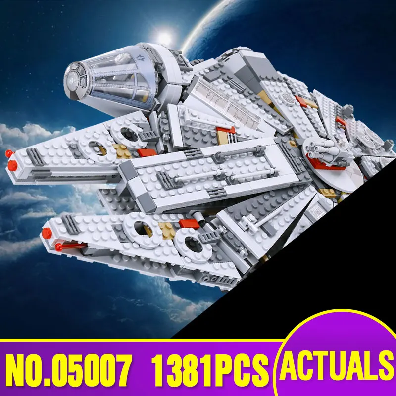 

L Model Compatible with Lego L05007 1381pcs Millennium Models Building Kits Blocks Toys Hobby Hobbies For Boys Girls
