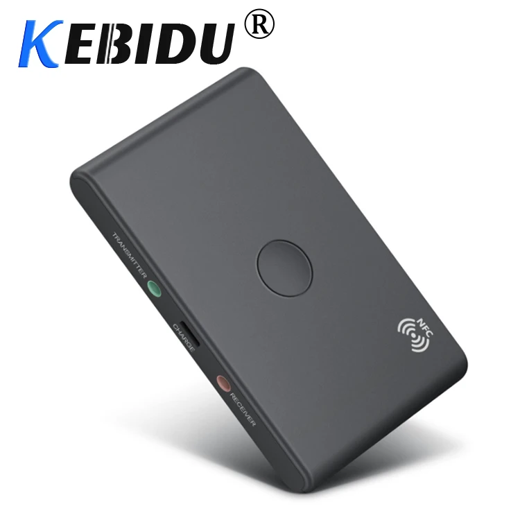 Kebidu 2 в 1 беспроводной Bluetooth 4,2 адаптер TX6 NFC ресивер передатчик музыка аудио адаптер для AUX вход или RCA порт для ПК