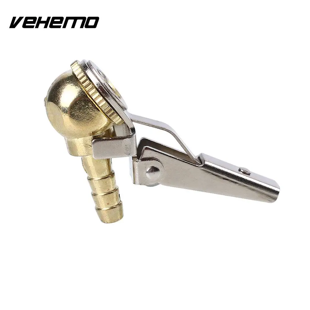 

8x28mm Car Clip-On Ball Air Chuck Tire Tyre Inflator Gauge Fitting Tool