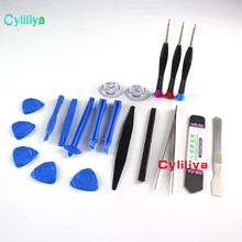 20 в 1 мобильный смартфон Ремонт Инструменты Набор Комплект Прай Открытие инструмент Отвертка для iPhone iPad samsung телефон стороны инструменты для ремонта