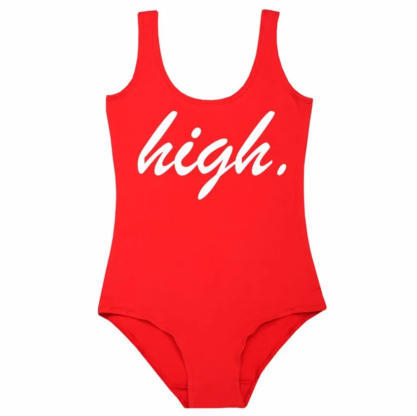 HIGH customize letter print Women Sexy Swimwear high waist Jumpsuits Rompers Bathing Suit Beachwear  One-Piece suit bodysuit pink bodysuit