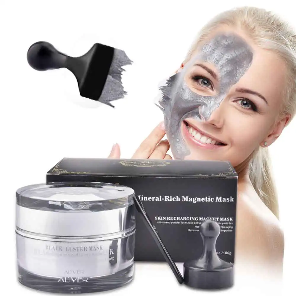 

Mineral Magnetic Dead Sea Mud Mask Face Mask Shrink Pore Blackhead Cleansing Removes Skin Impurities Moisturizing Face Skin Care