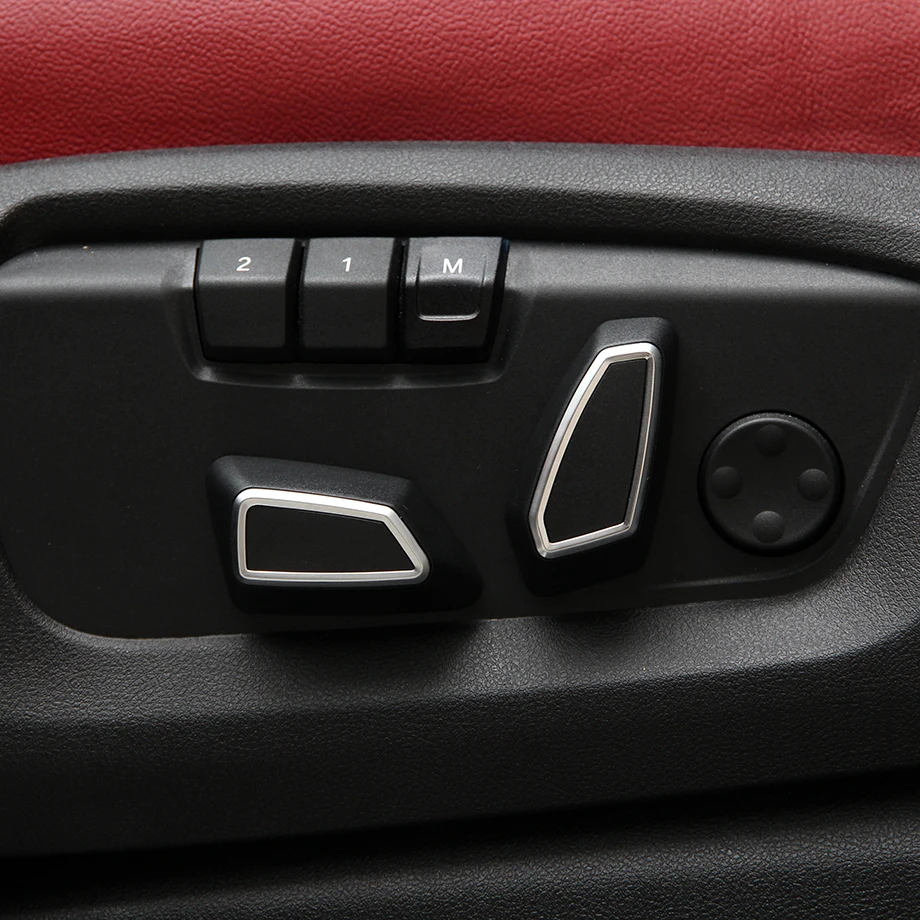 4 шт. кнопки регулировки сиденья ABS для BMW New 1 2 3 Series F30 F34 F45 F46 2013-2017 автомобильные