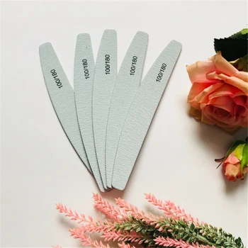 

5pcs/set Nail Art File Sanding Buffer Block 100/180 DIY Nail UV Gel Polishing Remover Manicure Pedicure Accessory Tools