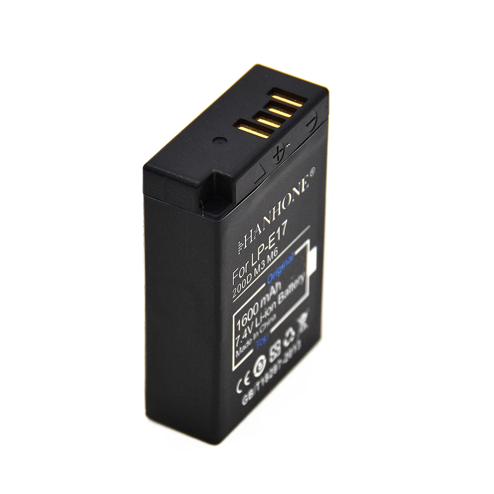 3 шт 1600 mAh LP-E17 LP E17 LPE17 Батарея для Canon EOS M3 8000D M5 750D M6 760D T6i T6s 800D поцелуй X8i Камера батареи