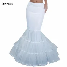 Пикантные 3 слоя кринолином; Нижняя юбка для девочек; один обруч подъюбник годе свадебное платье аксессуары jupon cerceau S26