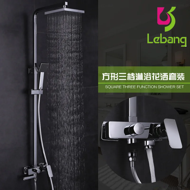 

Hot and cold water tap all copper subject mix water valve can be branded shower set full copper lift shower shower set