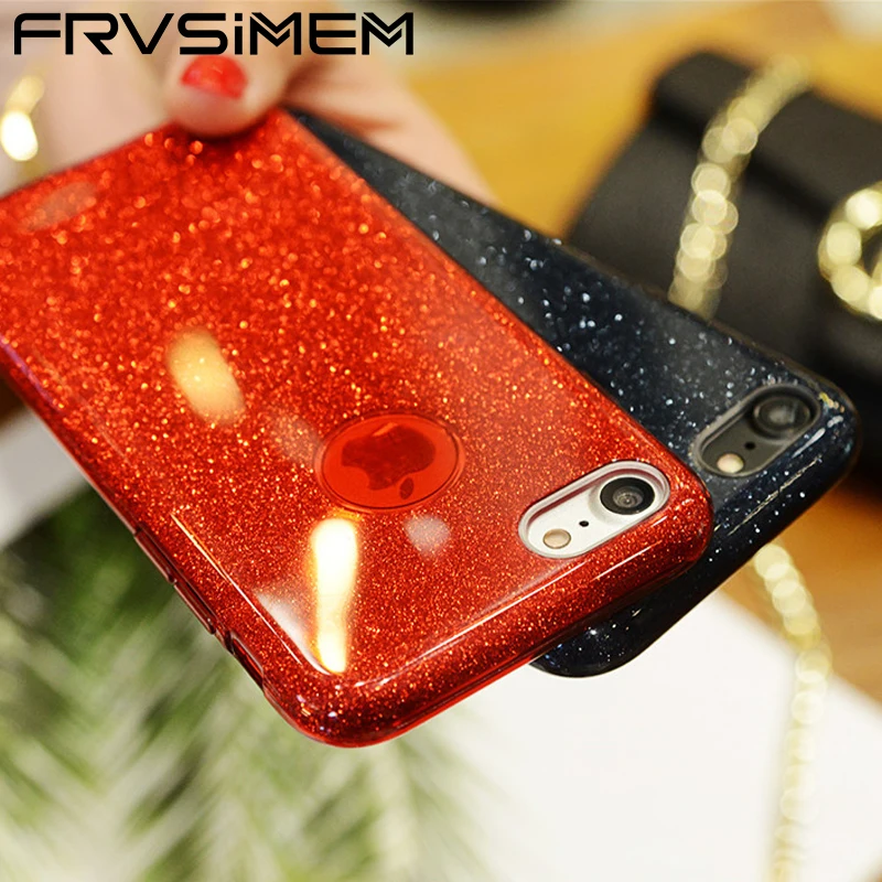 

Bling Glitter Sparkle Shinning Case for iPhone 6 6S iPhone 11 Pro 7 8 Plus X XS MAX XR 10 5S 5 s SE 5SE 6SPlus Silicone Cover