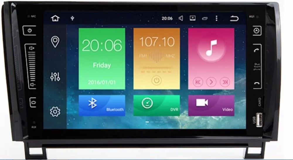 IPS 9" Android 8.0 7.1 Car DVD Player For Toyota Tundra Sequoia 2008