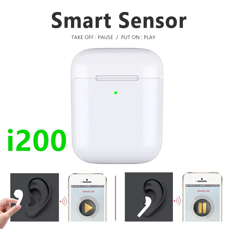 i 200 TWS ОРИГИНАЛЬНАЯ КОПИЯ лучшие наушники 2019 - обзор