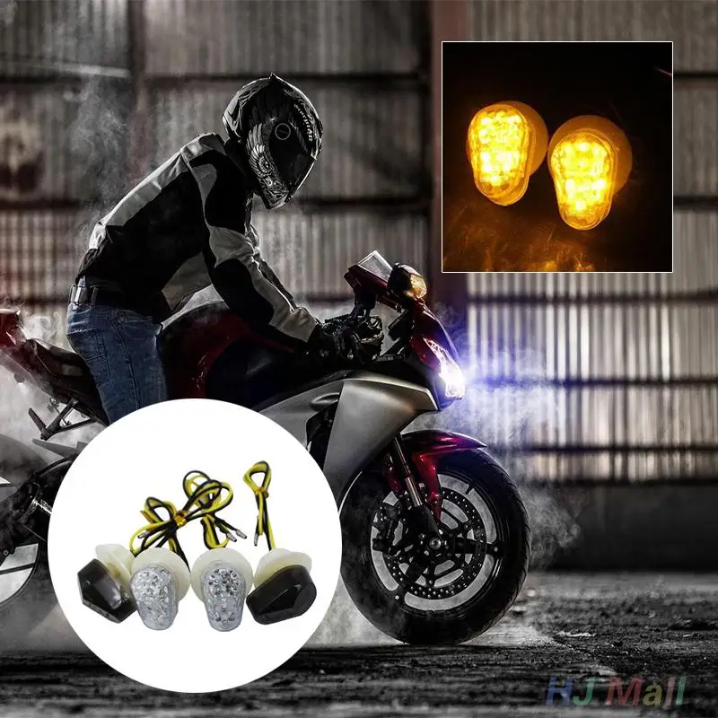 2Pcs Motorcycle Motorbike LED Turn Signal Light Lamp Bulbs for Yamaha