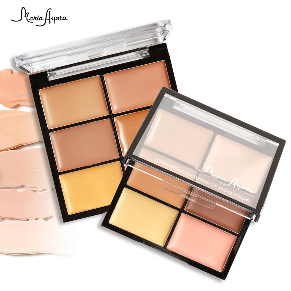 

6-Color Concealer Primer Beauty Contour Face Cream Makeup Concealer Palette косметик для мкияж kosmetyki косметик cosmeticos#05