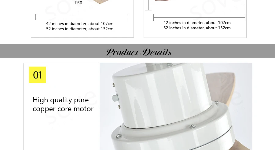 Sove деревянный Потолочные вентиляторы без света Спальня 220 В потолочный вентилятор дерево Потолочные вентиляторы с подсветкой Дистанционное управление ventilador де тето